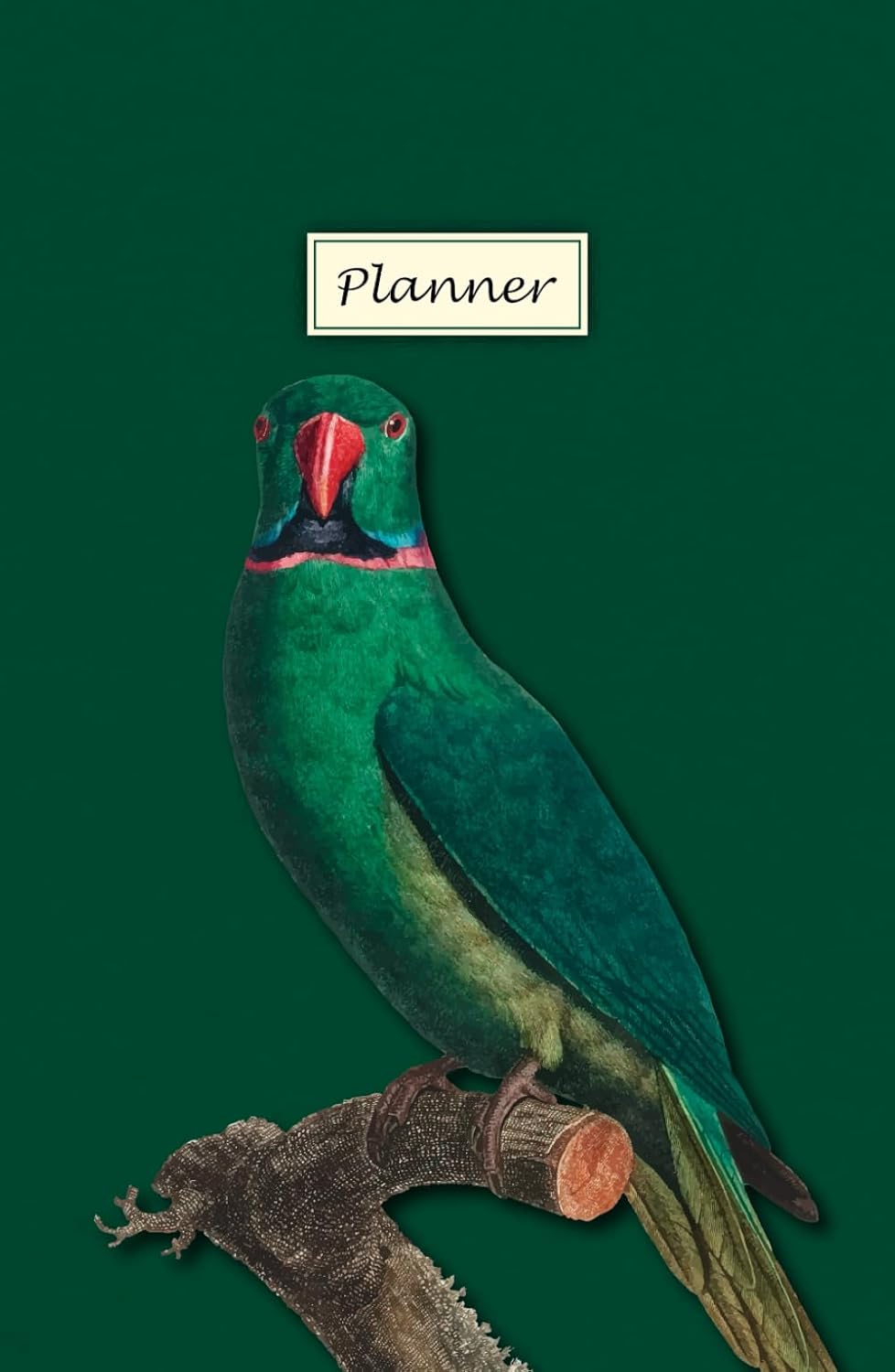 The Ring Neck Green Planner      Hardcover – July 1, 2025
