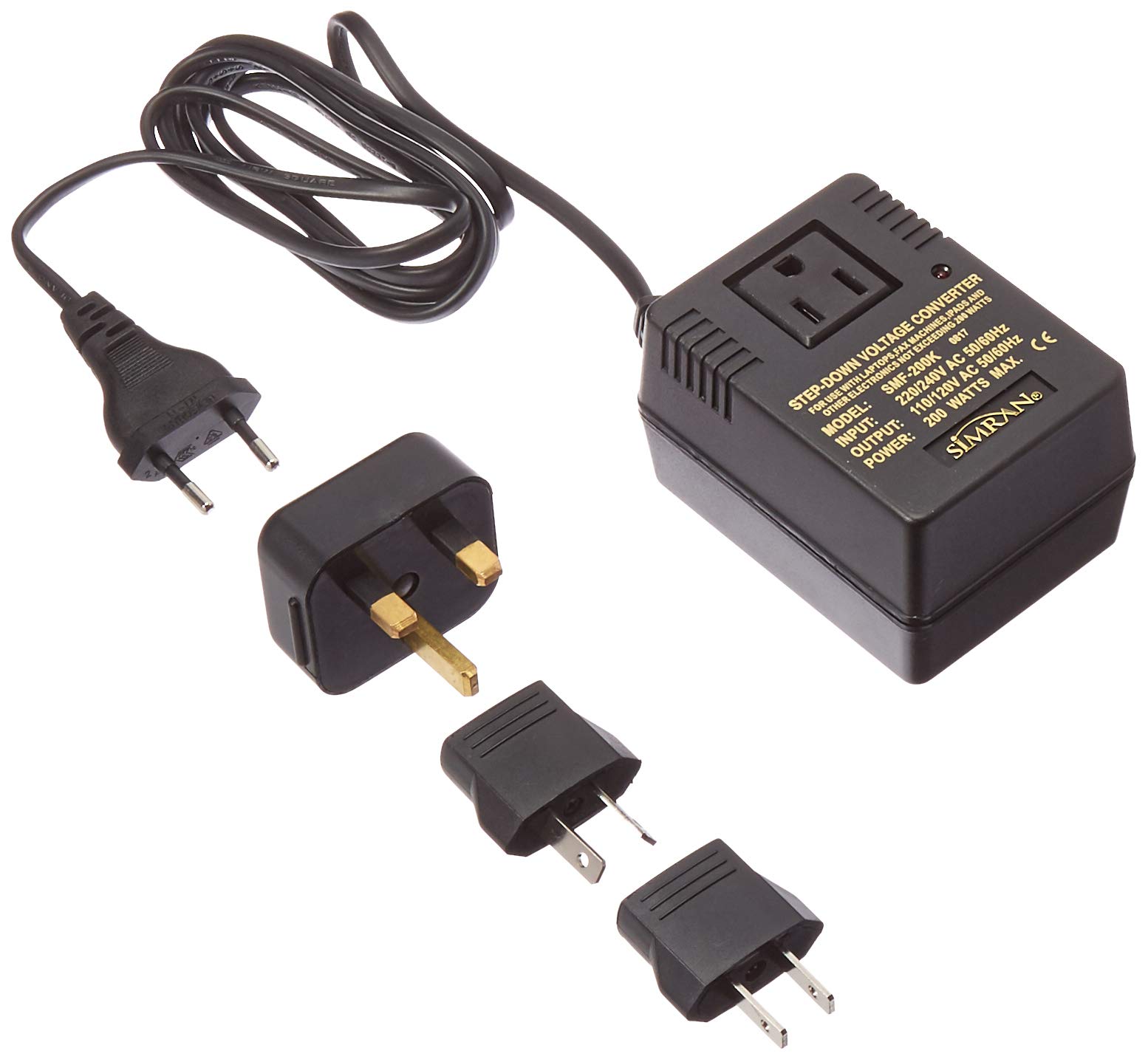 Buy Simran International Travel Voltage Converter/Adapter Kit Includes