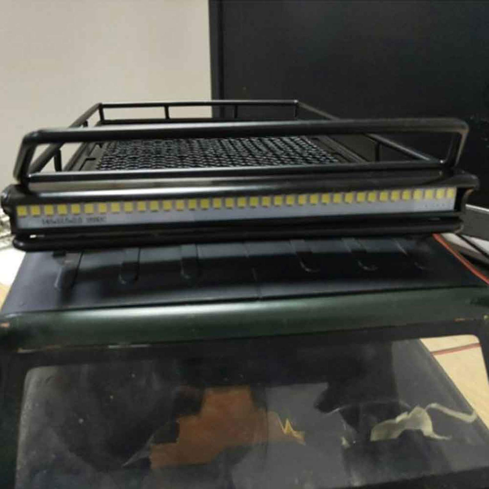 Portaequipajes RC para Axial SCX10, Diseño Ligero