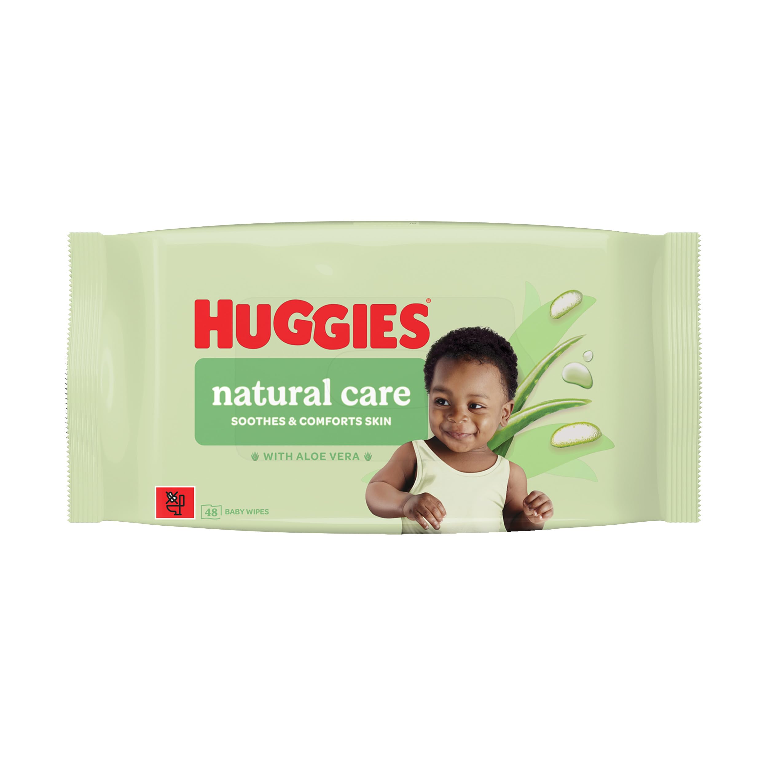 Huggies Natural Care Plastic Free Baby Wipes 48 Wipes Lloyds Pharmacy