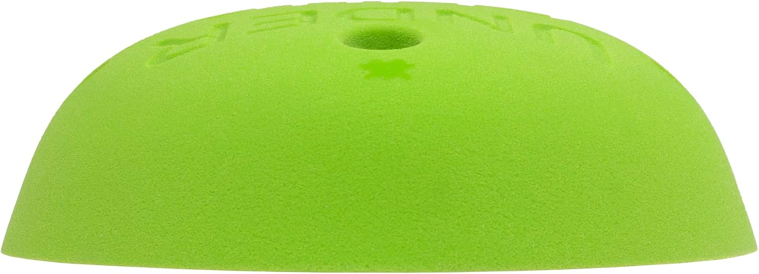 Atomik Climbing Holds Educational Undercling in Lime Green
