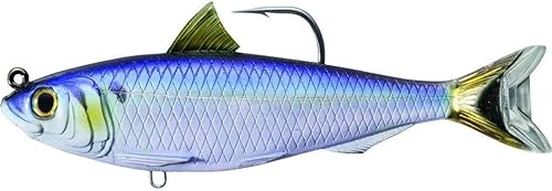 livetarget Threadfin Swab 1oz Violeta Equipo de pesca