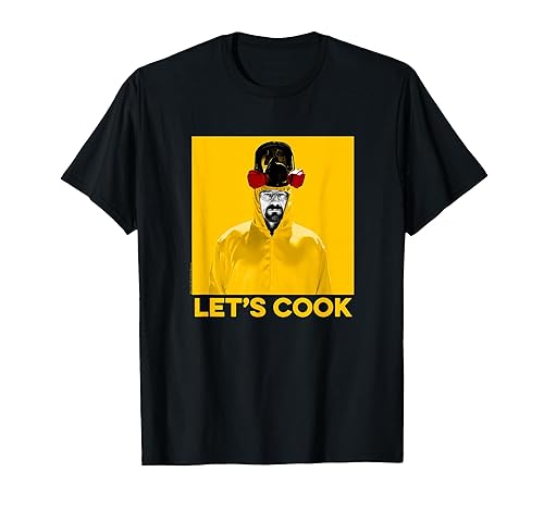 Breaking Bad Heisenberg Let's Cook Maglietta