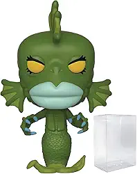 Disney: O Estranho Mundo de Jack – Boneco Funko Pop! de vinil do Undersea Gal (combinado com capa protetora compatível com caixa pop)