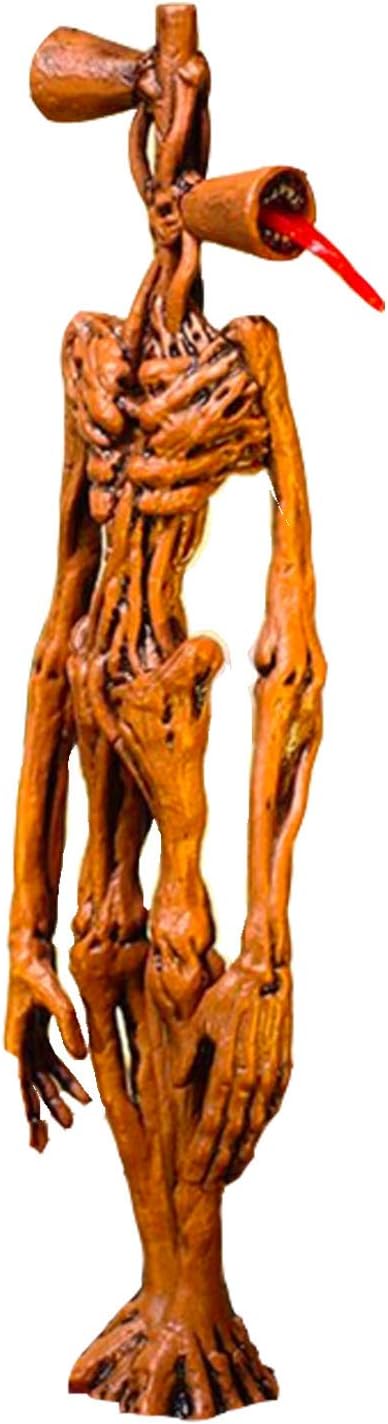 Amazon Co Jp Scpサイレンヘッドアクションフィギュア 漫画pvcアクションフィギュアサイレンヘッドモデルのおもちゃ 子供のためのホラーモデルの人形のおもちゃ誕生日クリスマスギフト Tongue 7 9in cm ホビー