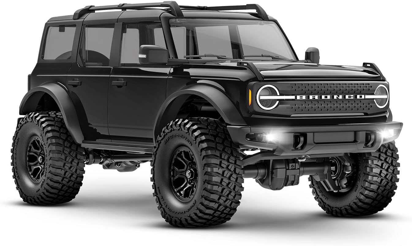 TRX97074-1BLK TRX-4m Ford Bronco 4x4 RTR with Battery Charger Black