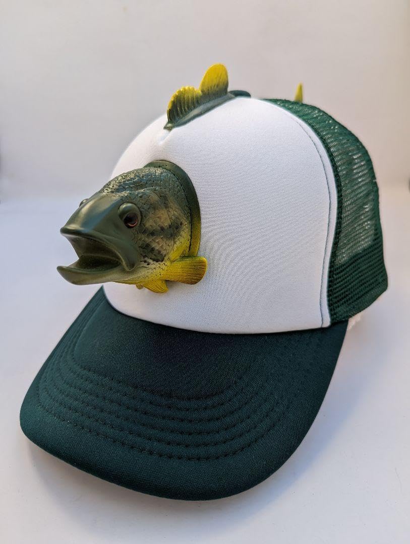 Amazon.co.jp: ブラックバス メッシュキャップ 3D リアル