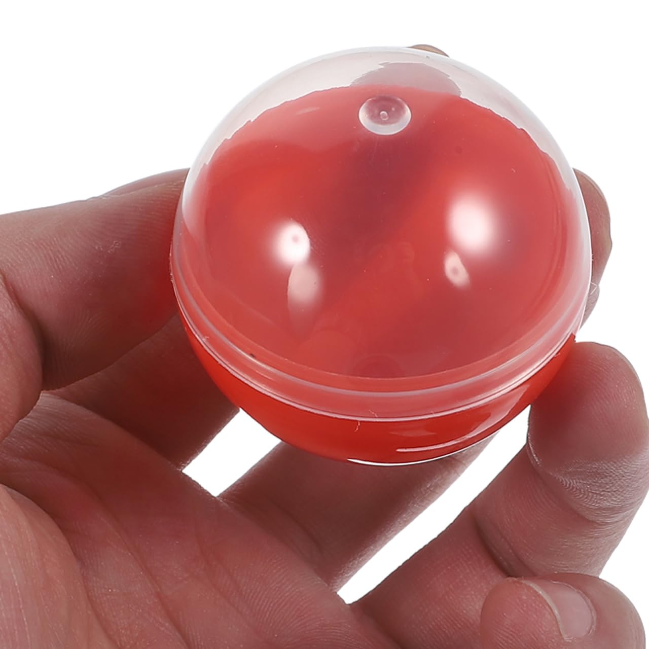 jojofuny 50 Pz Lotteria Palle Per Aprire Colorato Bingo Sfere Di Ricambio 4.5CM Sfere Di Divisibile Vuote Rotondo Palline Lotteria Palle da -pong Gioco