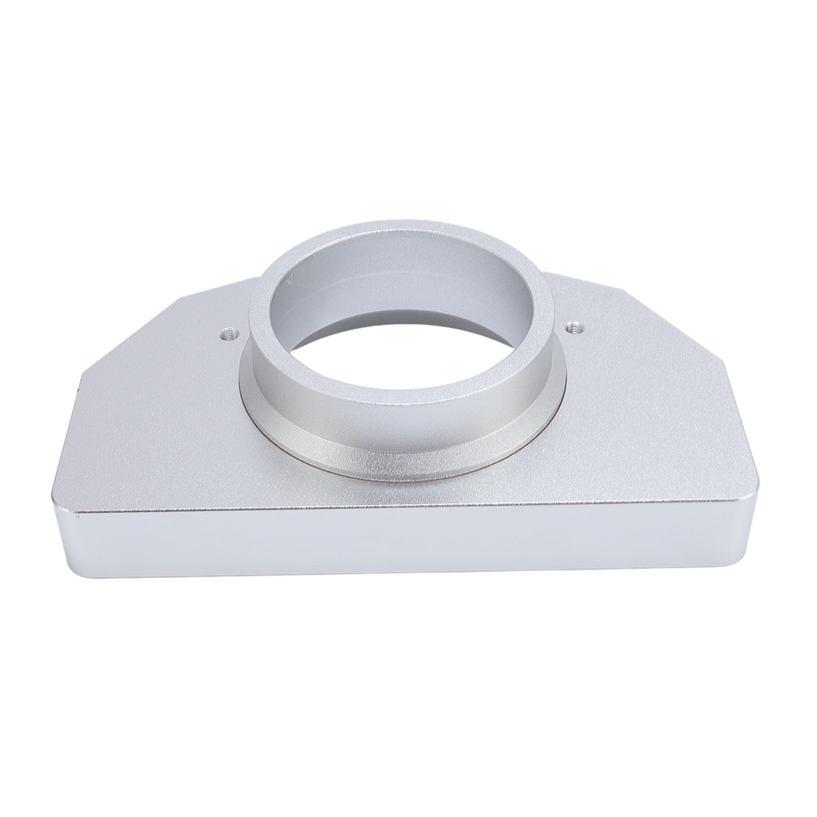 Keenso Soporte de eje de volante de alta resistencia para ruedas de carreras con instalación estable para eventos de simulación de carreras (plateado)
