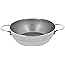 de Buyer - Mineral B Country Fry Pan 2 Handles - Nonstick Frying Pan - Carbon and Stainless Steel - Oven Safe and Induction R