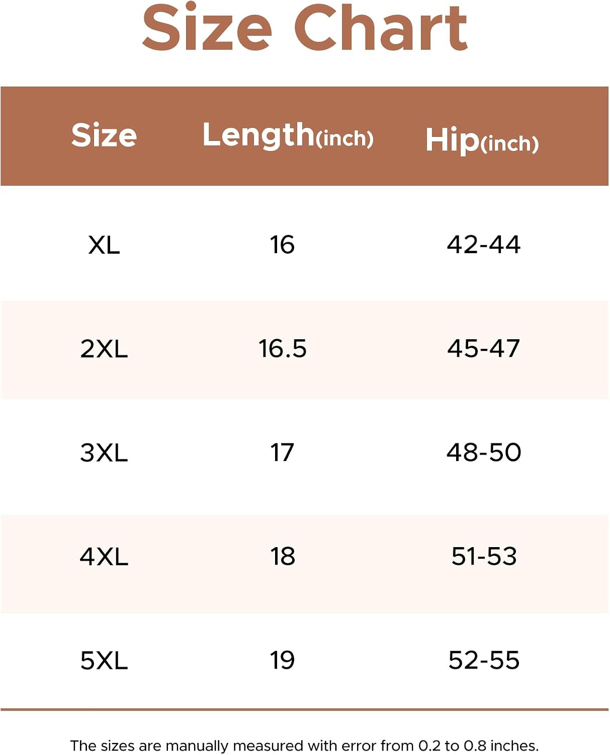 INNERSY Plus Size Womens XL-5XL Slip Shorts for Under Dresses Anti-Chafing Smooth Summer Shorts 3-Pack