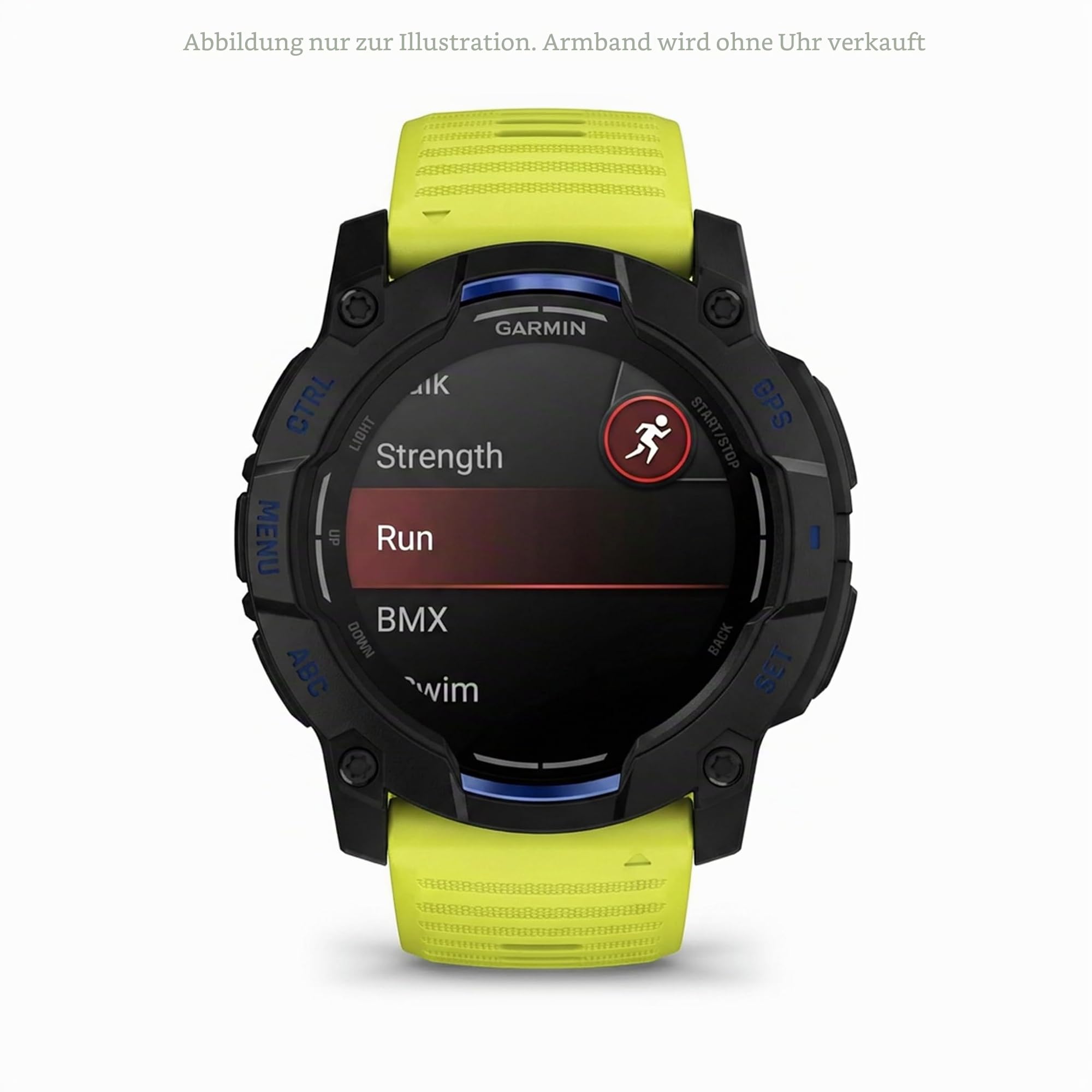 Garmin Quickfit-Armband 26mm, passend für ausgewählte Modelle der fenix-, epix-, Instinct-, Forerunner-, Approach-, Descent-, D2-, Quatix- und Enduro-Serien, Original Zubehör | Original Zubehör passend für fēnix, instinct