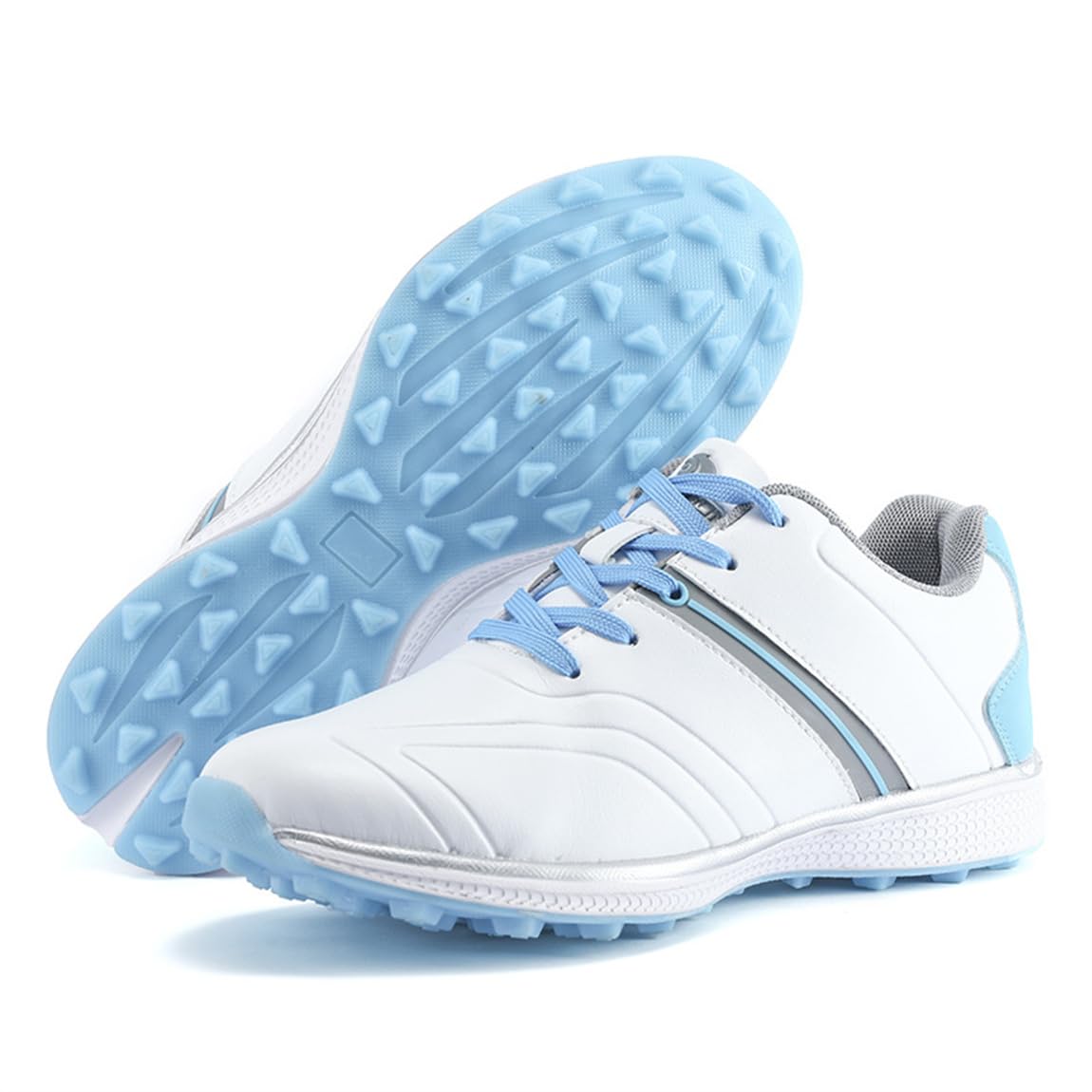 Femmes Extra Wide Fit Golf Trainers Arch Support Chaussures De Marche Casual Légères Sneakers pour Gym Fitness Golf