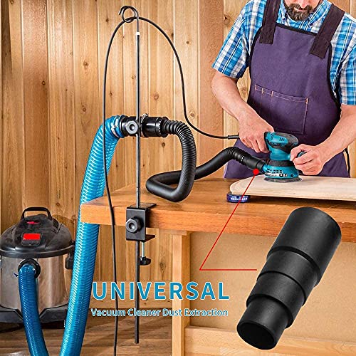 3 Pcs Universal Vacuum Adapter,Vacuum Clearner Adapter for Power Tools,Sander Dust Extraction Hose Adaptor for Makita Random Orbital Sander, Jigsaw, Circular Saw Reducer (26.5mm,32.5mm,34.5mm,40.5mm) 2 3 Pcs Universal Vacuum Adapter,Vacuum Clearner Adapter for Power Tools,Sander Dust Extraction Hose Adaptor for Makita Random Orbital Sander, Jigsaw, Circular Saw Reducer (26.5mm,32.5mm,34.5mm,40.5mm) - Image 2