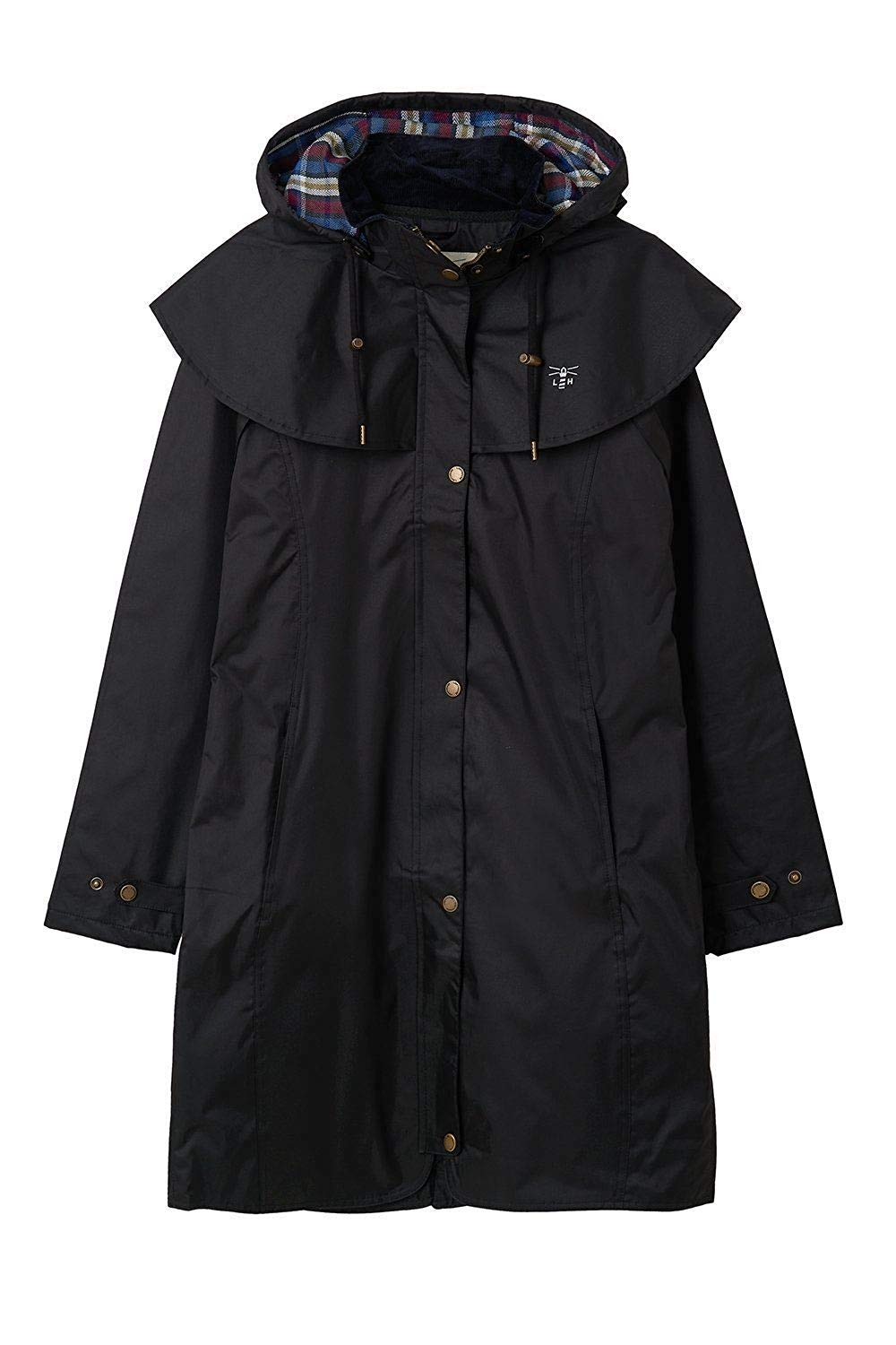 LightHouse Outrider Womens Raincoat (Black, 16)