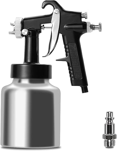 LVLP - Pistola pulverizadora de sifón, pulverizador de pintura de aire con boquilla de 0.098 pulgadas y capacidad de 1000 CC, pistolas de disponible en Yaxa Venezuela