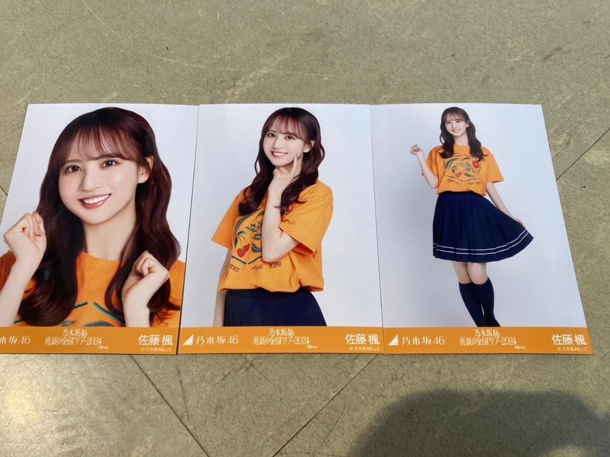 Amazon.co.jp: 乃木坂46 佐藤楓 真夏の全国ツアー2024 大阪Tシャツ 生 