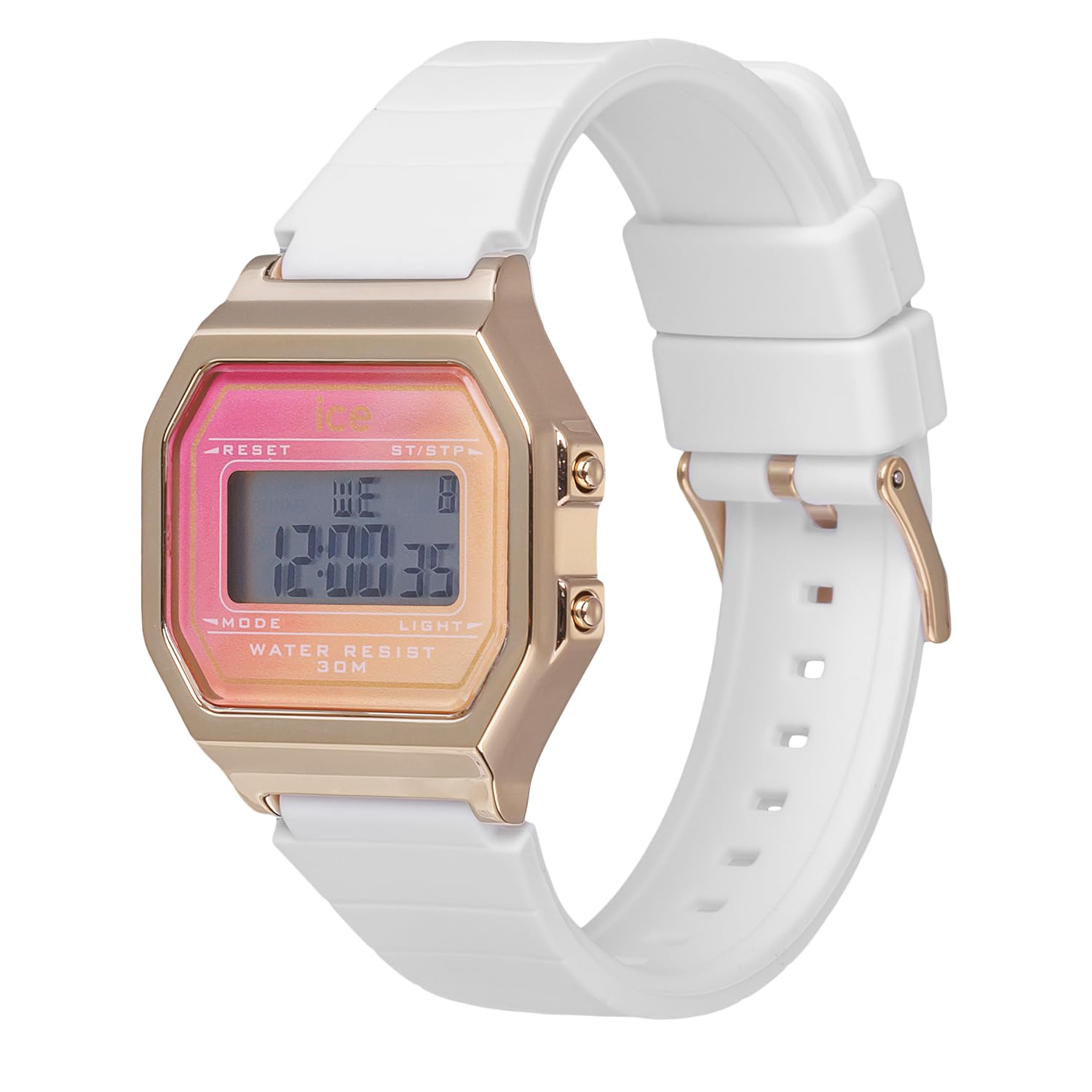 Ice-Watch ICE digit retro sunset Montre femme bracelet plastique Small