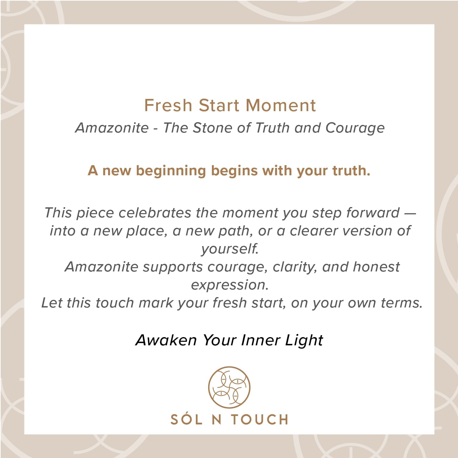 Sol N Touch Moments N Touch Series - Natural Gemstone Necklaces and Bracelets for Women - Round Bead-Cut Smooth Cute Necklaces Gifts for Women & Teens - Steel Jewelry Wire Cable - Image 6