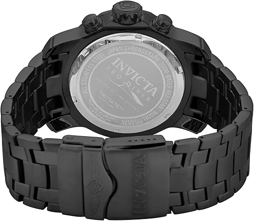 Miniatura 4 de Invicta Pro Diver - Reloj cronógrafo de cuarzo con correa de acero inoxidable color plateado modelo 26 0073