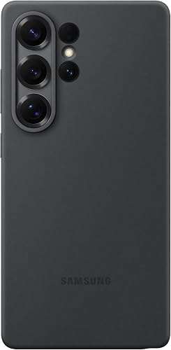 Samsung Funda de Silicona Negra Para Galaxy S25