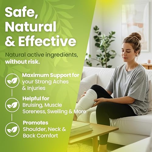 Miniatura 4 de Bestmade Natural Products Arnica Montana 30C - Recuperación muscular, alivio del dolor, ayuda para el dolor y apoyo holístico para el bienestar, 350