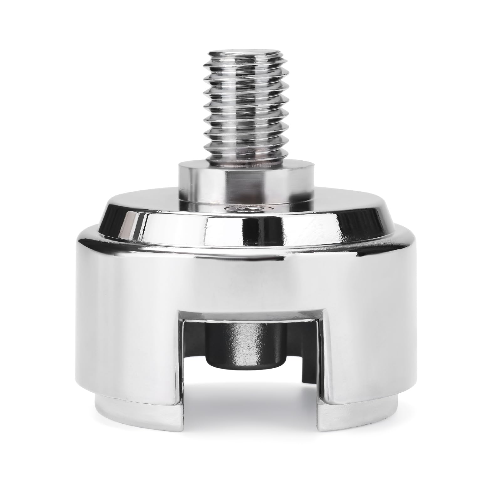 Creative.c 13/15/18 70589 Chrome Mounting Adapter Eaton-Fuller 1/2"-13 Thread-On Shift Knob