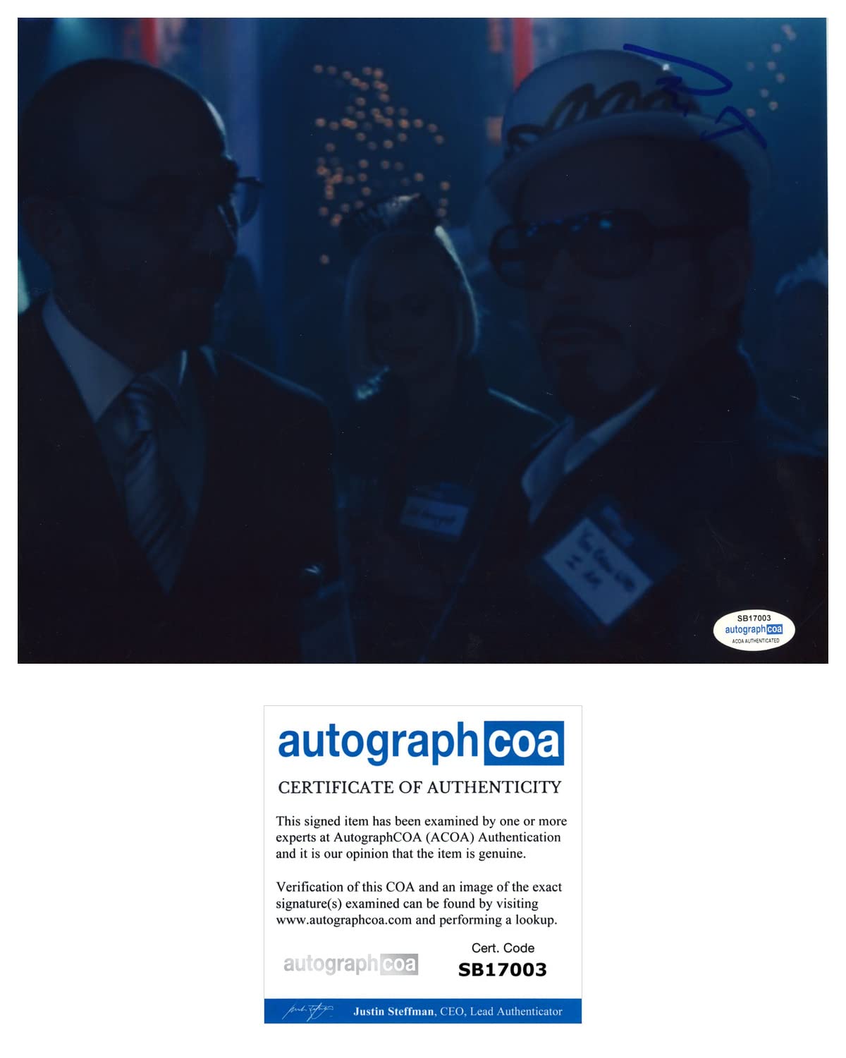 UnknownShaun Toub Signed Autographed 8x10 Photo Iron Man Yinsen ACOA COA