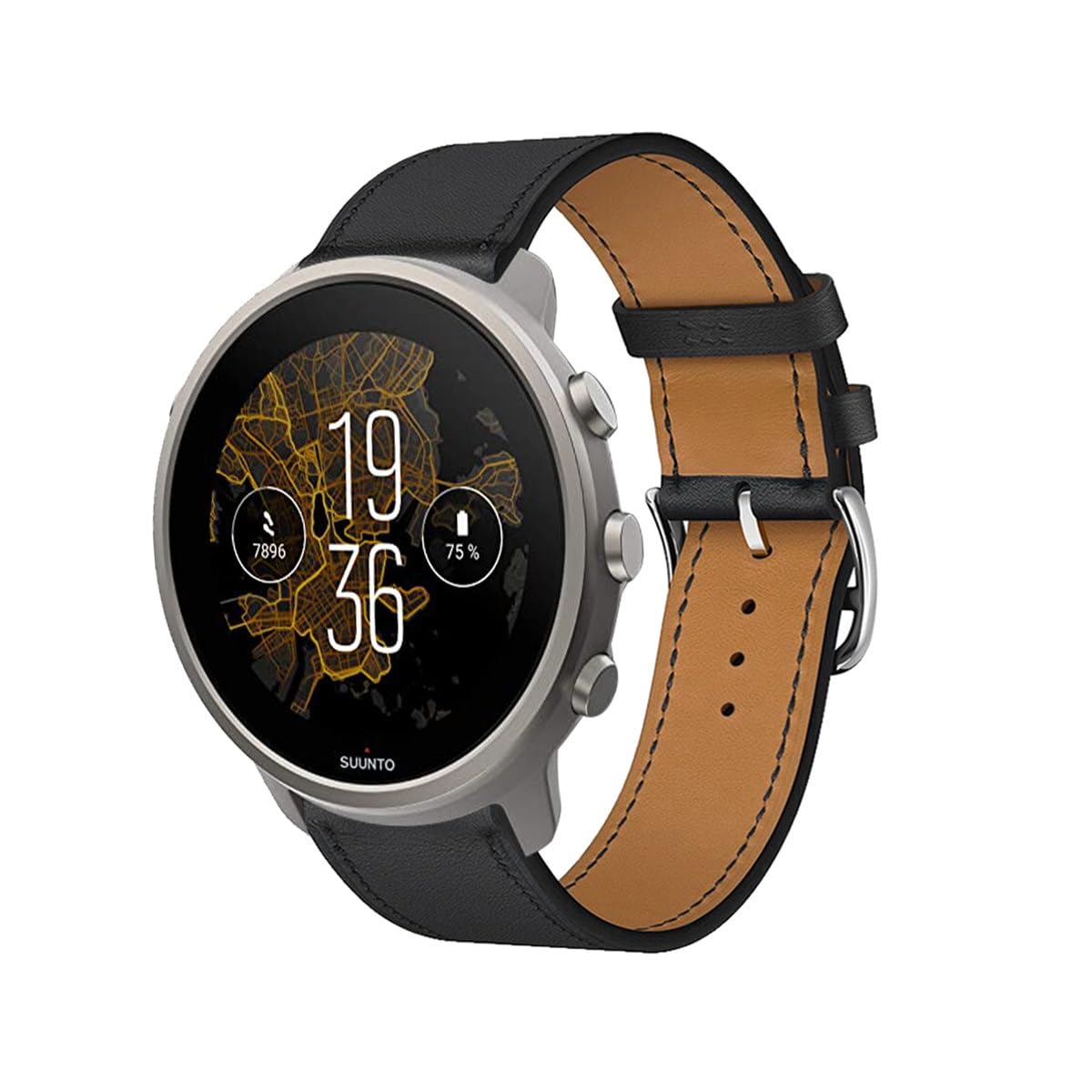 Amazon.co.jp: コンパチブル Suunto 9/9 Titanium/9 baro バンド 革
