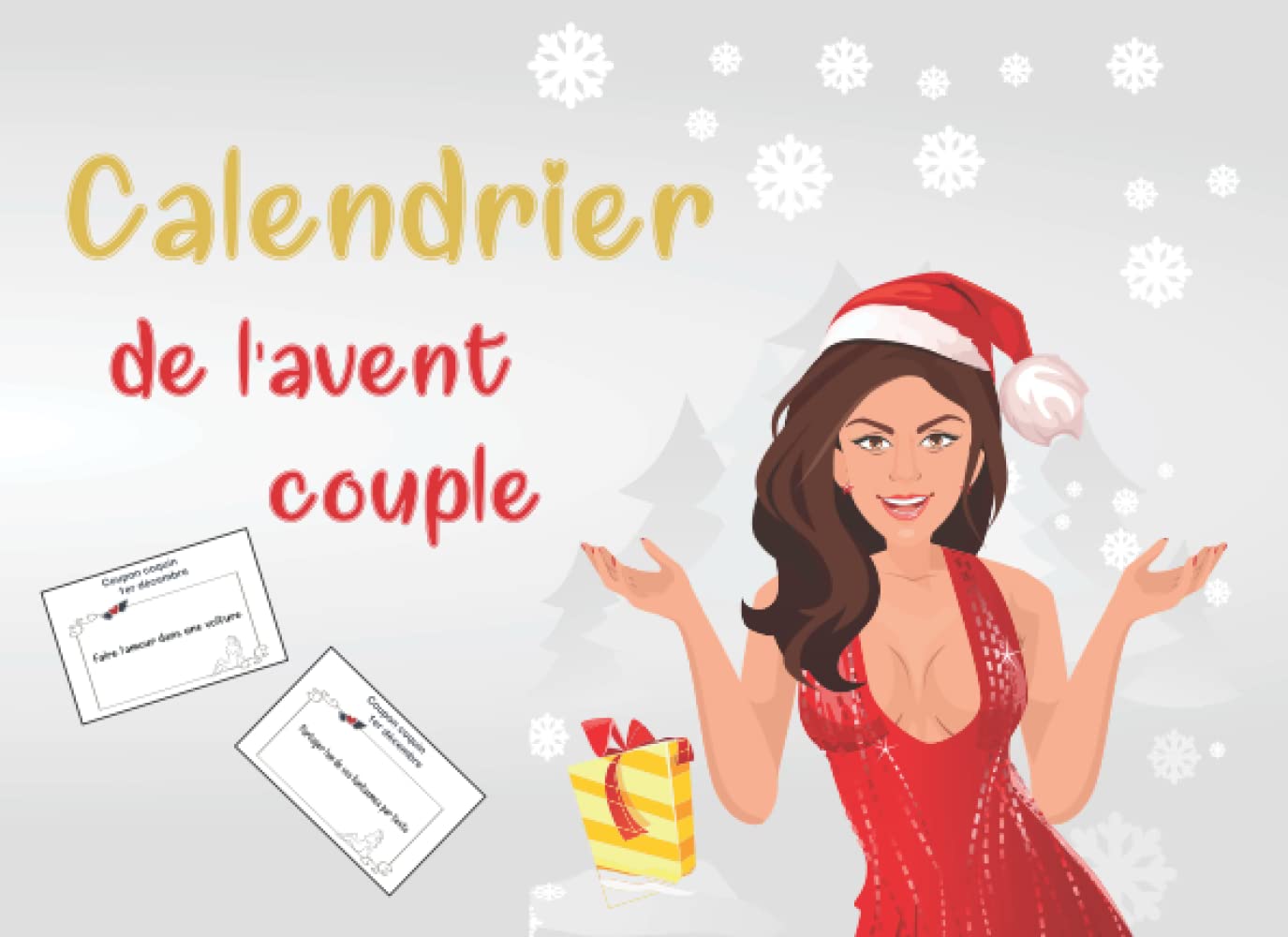 Buy Calendrier de l'avent couple: Carnet coquin pour attendre noël ou
