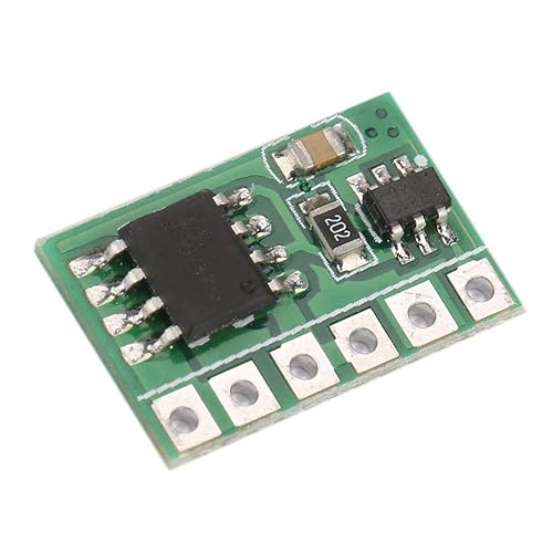 Miniatura 5 de 2 unids interruptor electrónico pestillo biestable auto-bloqueo gatillo tablero para motor LED electrodoméstico 6A DC 3V 3.3V 3.7V 5V