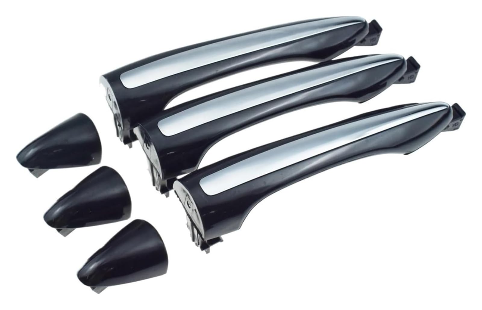 LSDSAAZA Sliding Exterior Handle for Kia for Forte Cerato 1.6L 2.0L 2014-2018 Koup Car Sliding Exterior Handle Door Repair Outside(Other Side X3)