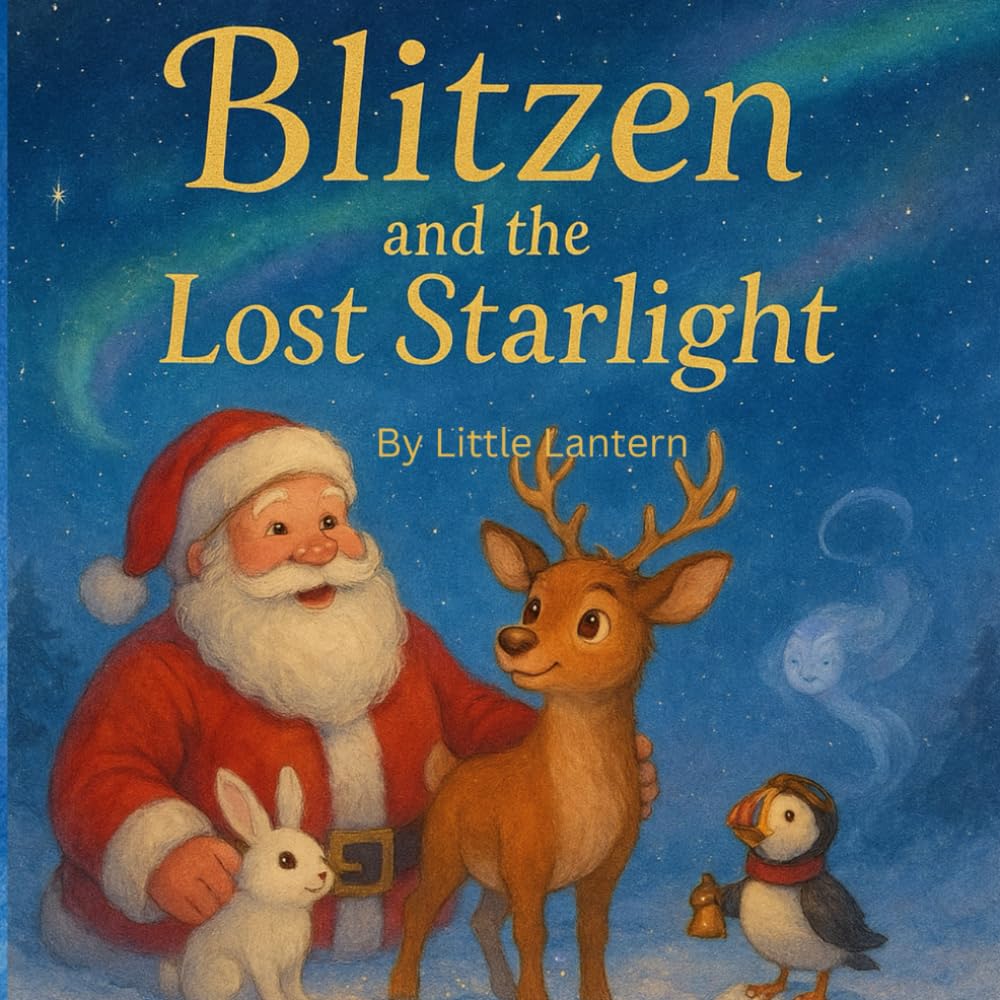Blitzen and the Lost Starlight: A heartwarming Christmas adventure filled with friendship, courage, and magic.
