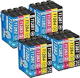 epson ink t1281 t1282 t1283 t1284 3) Packung enthält: 16er-Pack Kingjet E1285 T1285 druckerpatronen Ersatz für Epson T1281 T1282 T1283 T1284 T1285 E1281 E1282 E1283 E1284 E1285 multipack Tintenpatronen (4 x T1281 Schwarz, 4 x T1282 Cyan, 4 x T1283 Magena, 4 x T1284 Gelb)