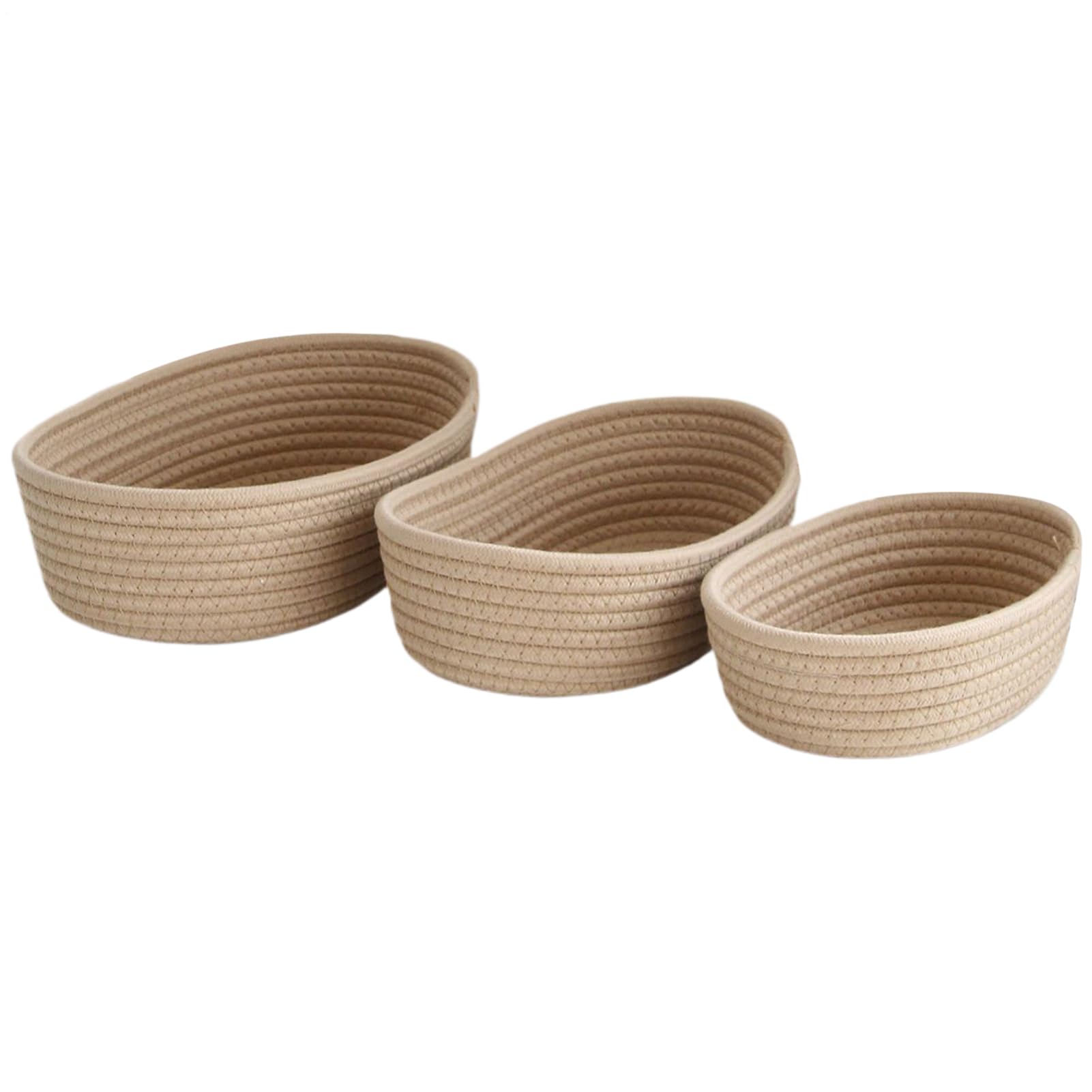 Panier en corde pliable pour ranger les jouets de bébé