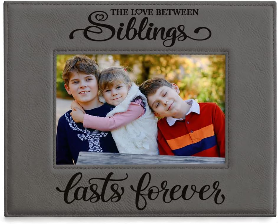 Amazon.com - KFNER Sibling Picture Frame Gift, Wooden Photo Framed Gift ...