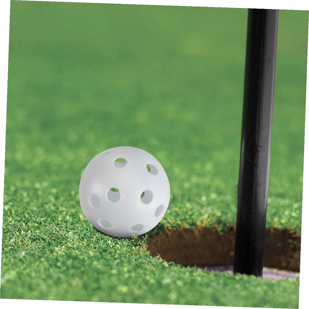 100pcs Plastic Practice Golf Balls Hollow Mini Golf Training Balls for Indoor Outdoor Swing Practice and Driving Range Use