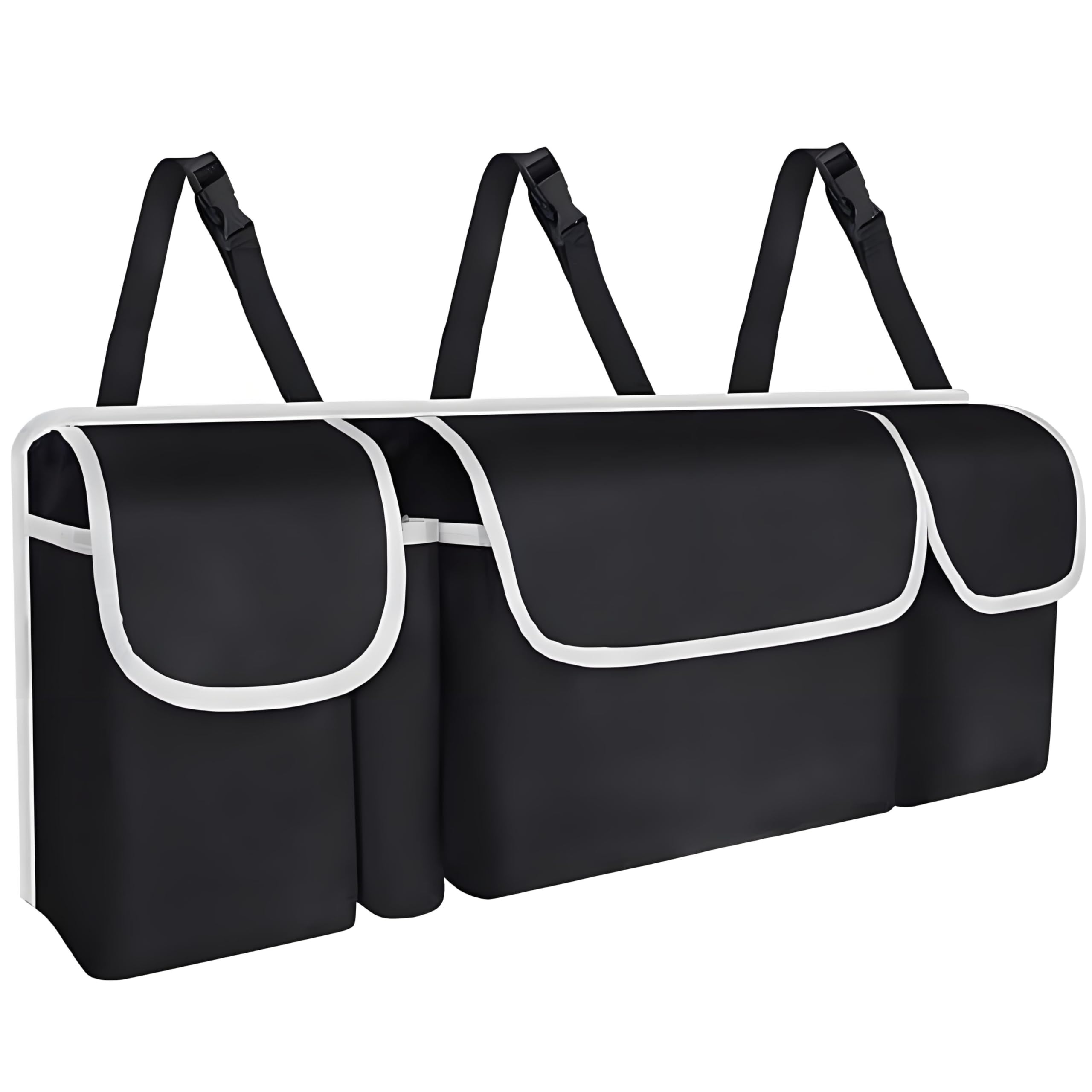Woniyal Car Boot Organiser for BMW 2 Series Active Tourer XDrive U06 2022-2025, Collapsible Multi Compartment Organizer, Non Slip Bottom, Foldable Storage for Car Accessories