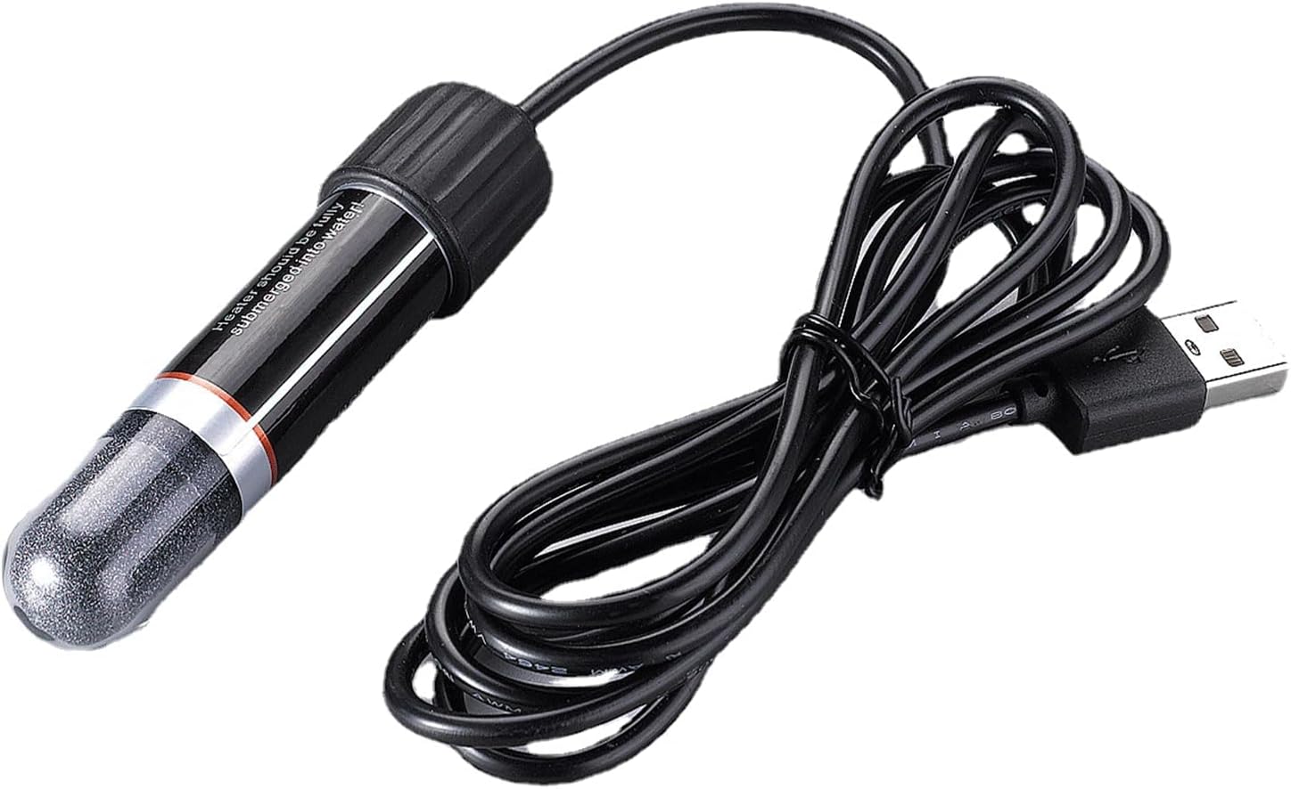 Mini Aquarium Heater,5V/2A USB Rechargeable 10W Small Fish Tank Heater