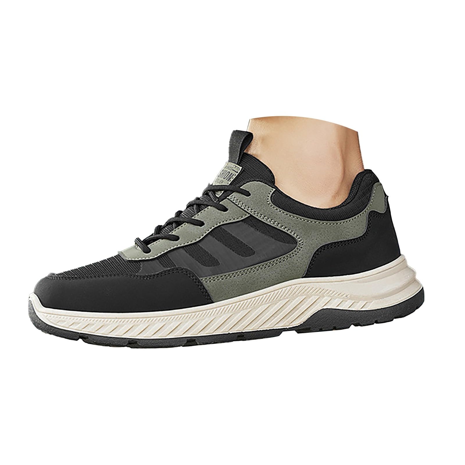 Sneaker Herren 39-44 Freizeitschuhe Herren Breiter Fuß Sommer Weichen Sohle Laufschuhe Atmungsaktiv Joggingschuhe Casual Walkingschuhe Einfarbige Fitnessschuhe Leichtgewichts Sportschuhe