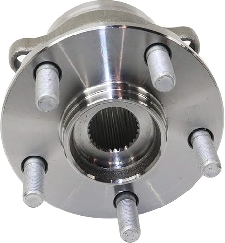 Miniatura 2 de Evan-Fischer Buje de rueda y rodamiento compatible con Subaru Forester trasero izquierdo o derecho AWD 2014-2016 con pernos codificadores ABS