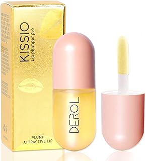 Lip Plumper ,Lip Plumping Lip Gloss,Lip Plumper Gloss,Derol Lip Plumper,Moisturizing& Reduce Fine Lines 5.5ml For Day Ues