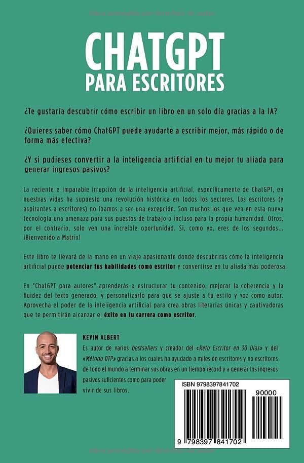 Miniatura 2 de ChatGPT para escritores Cómo escribir un libro con ChatGPT en 24 horas (Spanish Edition)