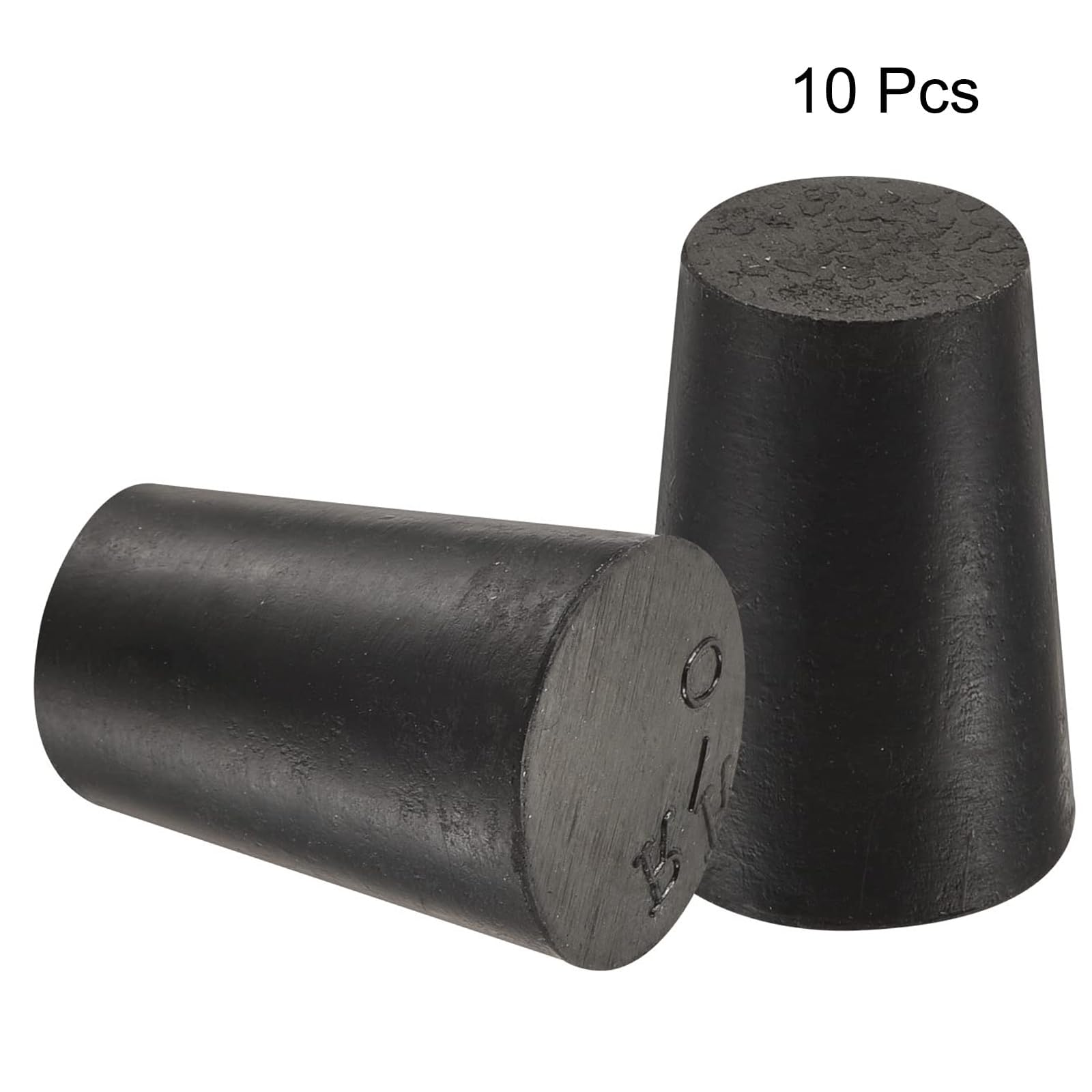 TA-VIGOR 10Pcs Rubber Tapered Plug, 13mm to 17mm Solid Silicone Stopper - Image 3