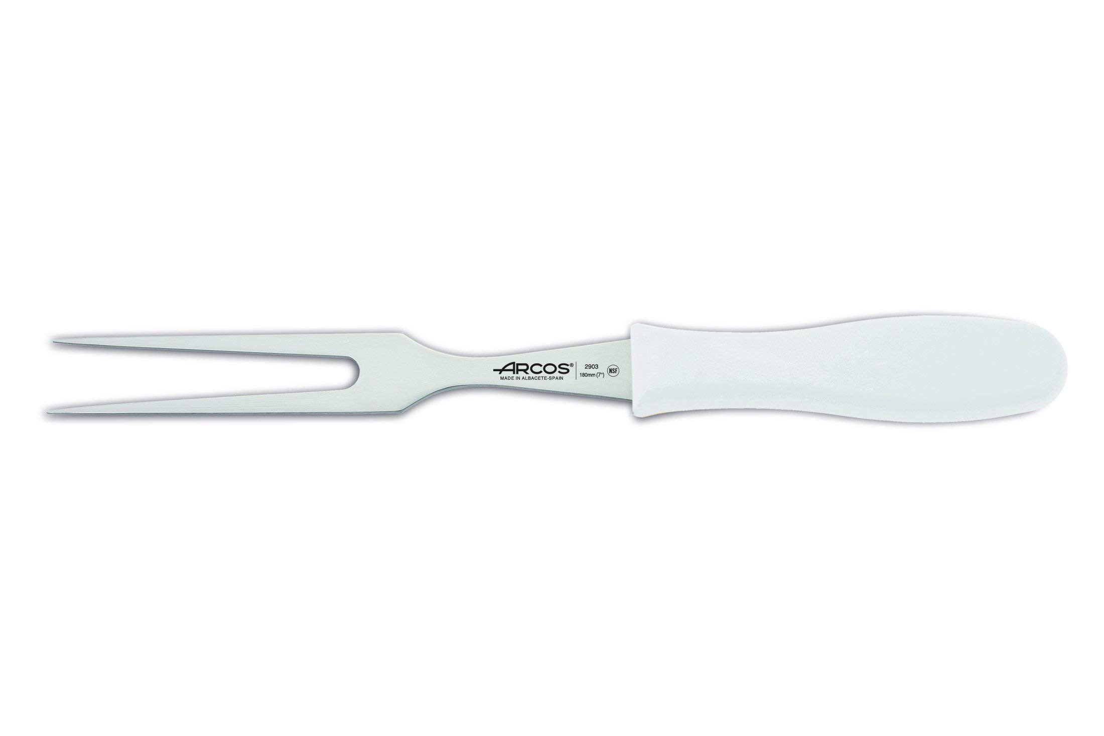 Arcos Cuchillo Chef con Hoja Acero Inoxidable Nitrum 200 mm. Cuchillo Cocina Profesional multipropósito. Mango ergonómico Polipropileno. Serie 2900. Color Negro. — view 34