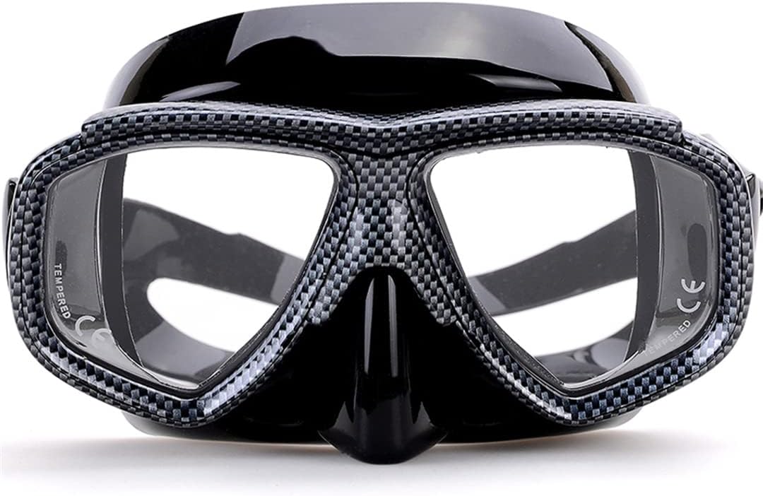 Alloaone Diving Mask Camouflage Anti Fog for Spearfishing Gear Swimming Masks Googles Nearsighted Lenses