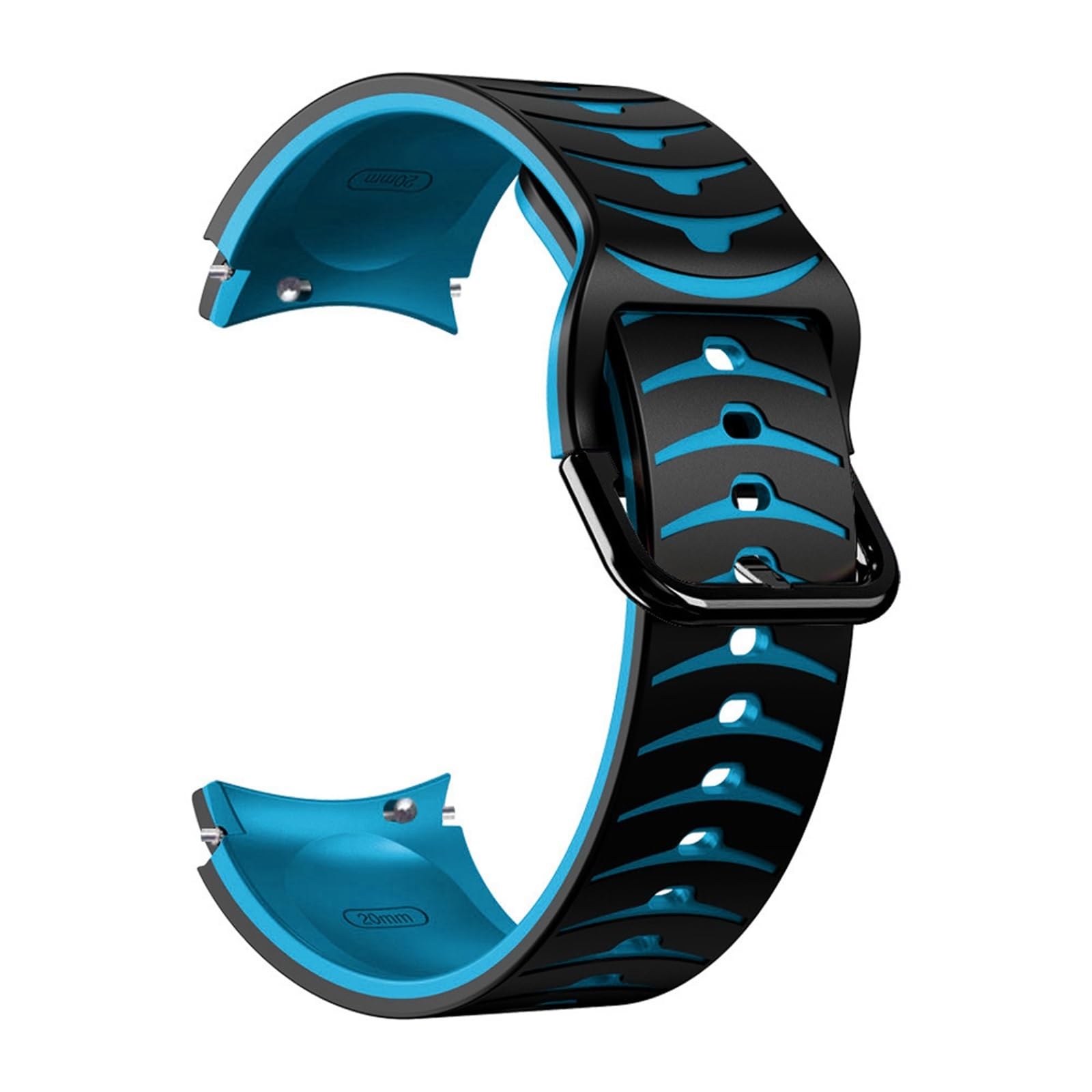 Bracelet en silicone pour Samsung Watch 6 5 4 44 mm 40 mm/4 Classic 46 mm 42 mm 5pro 45 mm Bracelet pour Galaxy Watch 6Classic 43 47 mm, Watch 6 40mm, Agate