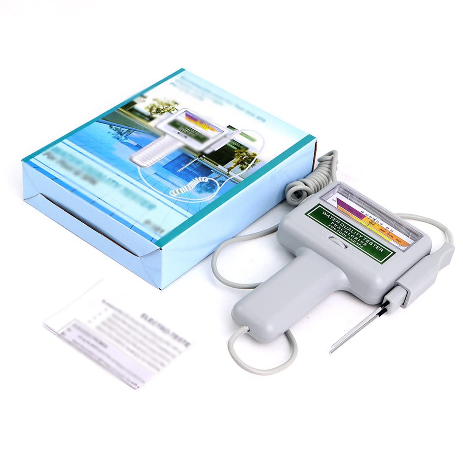 Tester di qualità dell'acqua Analizzatore di tester di pH Misuratore di pH per accessori per monitor per piscine per acquari