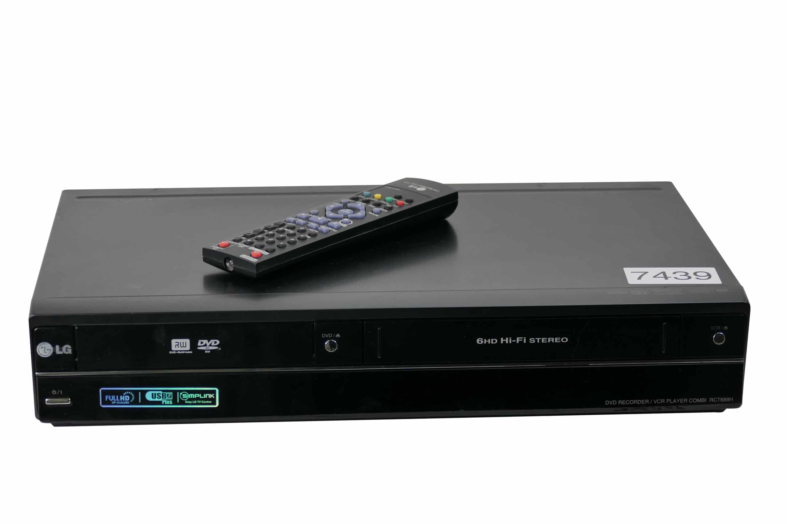 Combinato lettore registratore DVD/VHS RCT689H