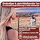 Weidebach® Hundepfeife mit lautem und gleichbleibendem Ton für Training mit Hund, genormte Frequenz, angenehmes Band und Mundstück, inkl. E-Book + Leckerlibeutel für gelungenes Rückruftraining, rot